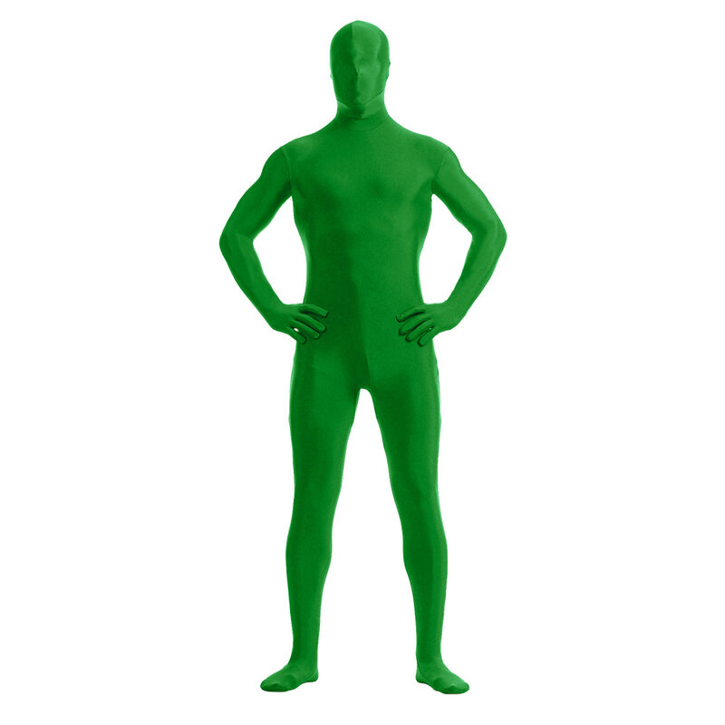 Green Disappearing Man Green Screen Bodysuit - PKAWAY