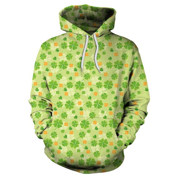 Women's St. Patrick's Day Hooded Sweater