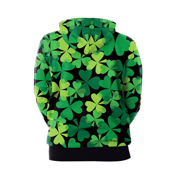 Unisex Hoodie Funny Saint Paddys Day Parade Shamrock Store Graphic Novelty Sweatshirt