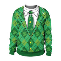 St Patricks Day Lucky Funny Shirt Cool Cute Gift Idea Patty Pullover Hoodie