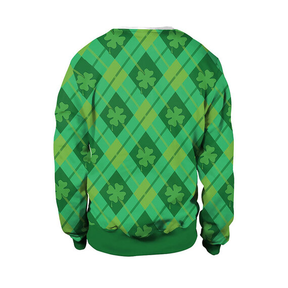 Cool St Patricks Day Irish 3D print Youth Hoodie