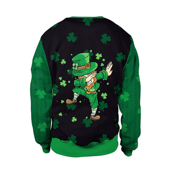 I'm A WEE Bit Irish 3d print crewneck hoodie for St. Patrick's Day