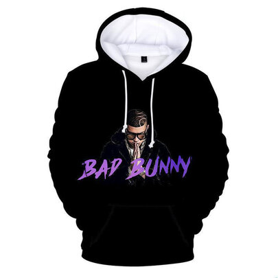 Bad Bunny cool cosplay costume hoodie for adult and youth female and male