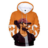 long sleeve Rapper Jason DeFord Russ Jelly Roll 3d graphic cosplay hoodie for female and male