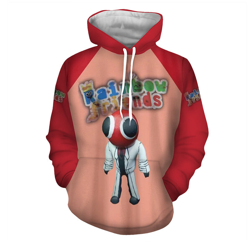 Game Rainbow Friends Hoodie Red - PKAWAY