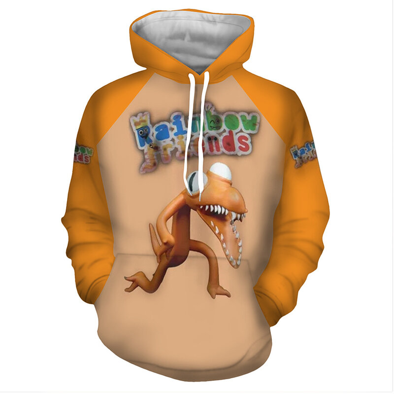 Game Roblox Rainbow Friends Graphic Hoodie Casual - PKAWAY