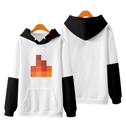 long sleeve Sapnap Merch Fire Print Hoodie for sale