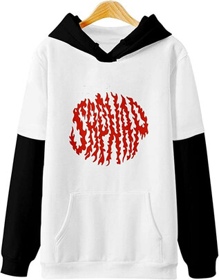 Youtuber Sapnap Merch Sapnap Flame Name Unisex graphic casual hoodie for cosplay