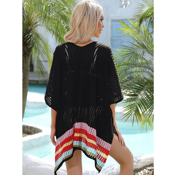 the hollow out crochet cover up is perfect for wearing at beach swimming pool,poolside tanning salon and Water Park