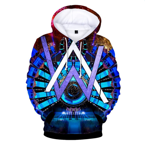 popular Alan Walker AW Hoodie with pocket