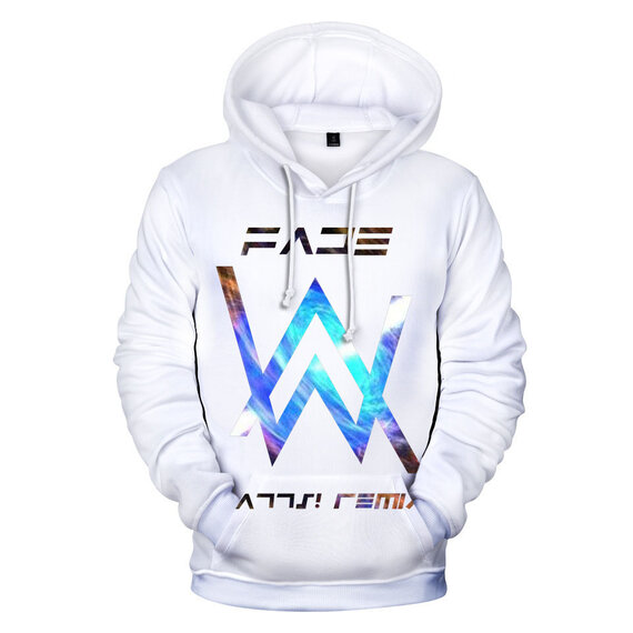 Alan Walker Women's Hoodie Sweatshirt Long Sleeve Kangaroo Pocket Pullover Hoodies Winter Top