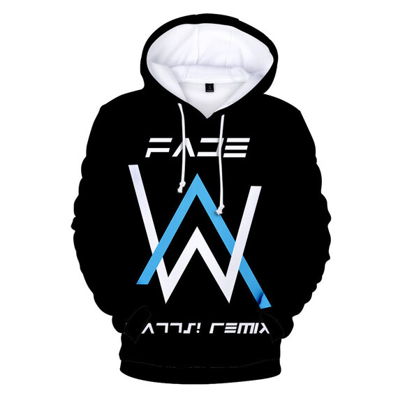 Buy Men Women Alan Walker Faded Coat Hoodie with drawstring hooded