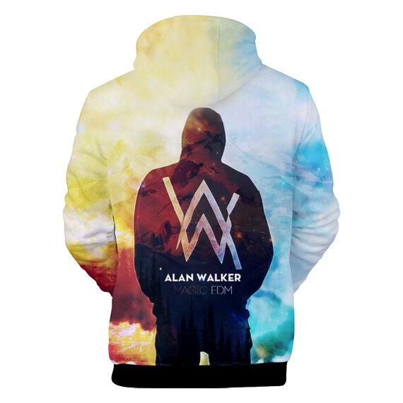 drawstring hooded sweatshirt Alan Walker Magic Edm hoodie for female and male