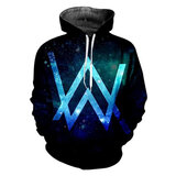 Fashion DJ Music Sweatshirt Boy Girl's Alan Walker Hoodie