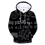 Lil Peep Hooded Hoodies Mens Sweatshirts United States Popular Rap music tops