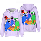 Cute Rainbow Friends Sweatshirt For Jogging