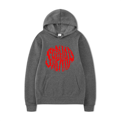 Dark Grey cool Youtuber Sapnap logo graphic hoodie for youth teens