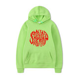 Long Sleeve Red Sapnap Logo Youth Hoodie