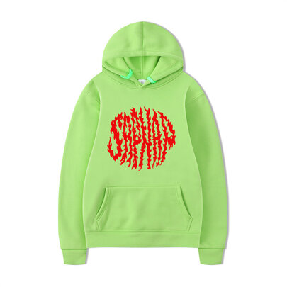 Long Sleeve Red Sapnap Logo Youth Hoodie