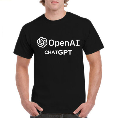short sleeve crewneck Chatbot Programmer Coder OpenAI Chatgpt tee shirt
