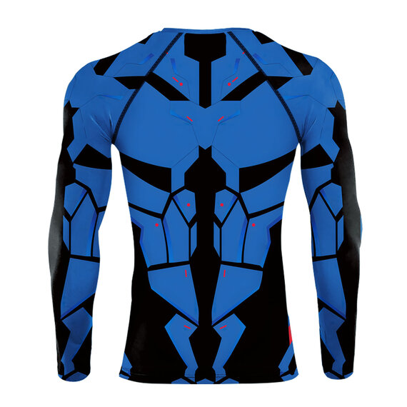 Long Sleeve batman Tee Dry Quickly Gym t-Shirts