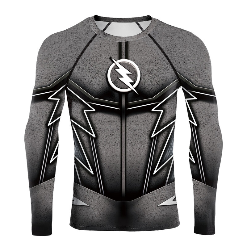 Trendy DC Superhero Men’s Flash Logo T-Shirt