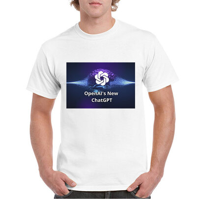 OpenAI ChatGPT Logo casual t-shirt  for engineers short sleeve printed top