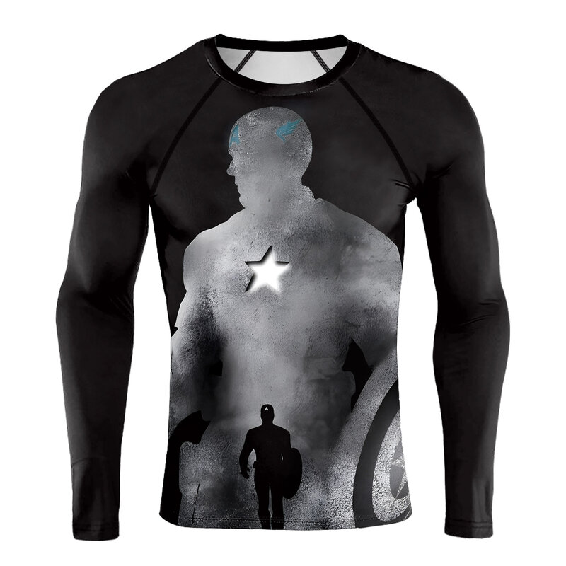 Stylish Superhero Compression Top - PKAWAY