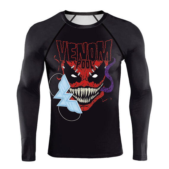 Men's spider Venom Workout T Shirt, Gym 3D Print T-Shirt