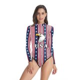 American Flag Swimsuit for girls