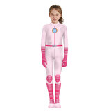 The new Super Mario Bros Princess Peach Cosplay Jumpsuit for girls