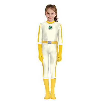 Super Mario Bros halloween costume Princess Daisy Cosplay jumpsuit for girls