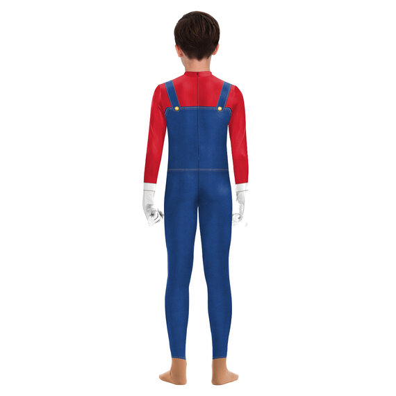 The Super Mario Bros Movie halloween cosplay jumpsuit for sale