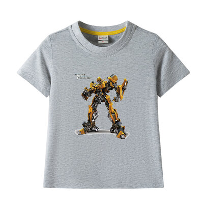 Transformers Bumblee Boys Shirt Grey