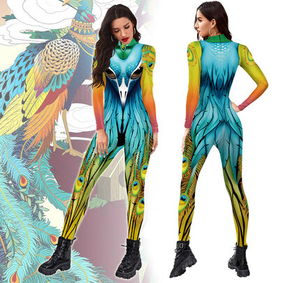 Peacock Halloween Costume