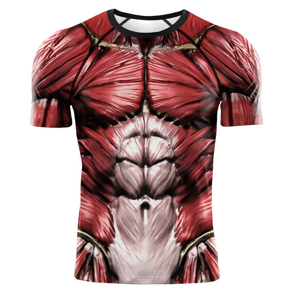 Muscles anatomy body Men's Long Sleeve T-Shirt Compression Top
