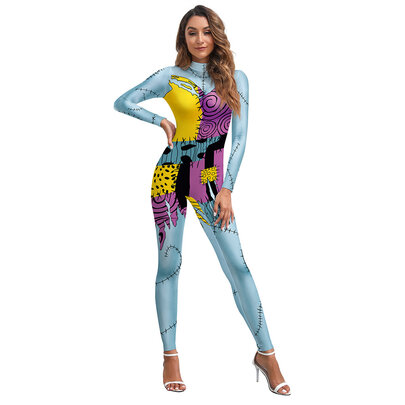 Nightmare Before Christmas Costumes cosplay jumpsuit for women