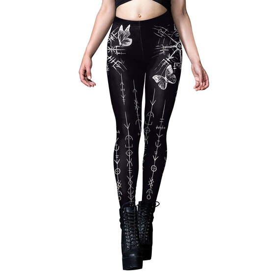 Halloween Coustom Printed Leggings Workout Running Yoga Legging