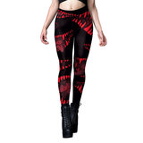 Women Leggings Festival Printed Stretchy Legging Tights