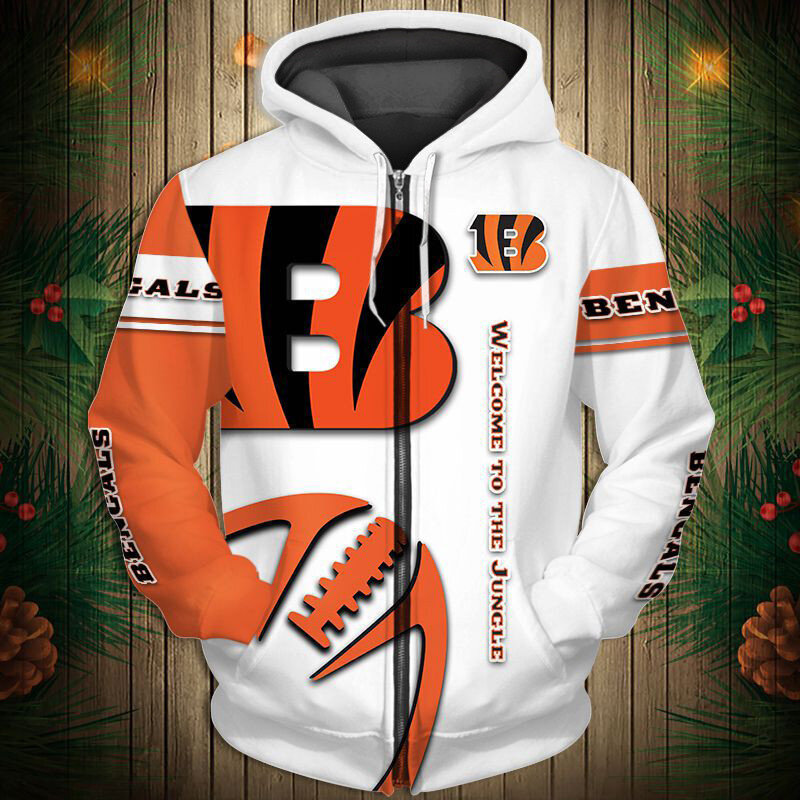Bengals zip new arrivals up hoodie