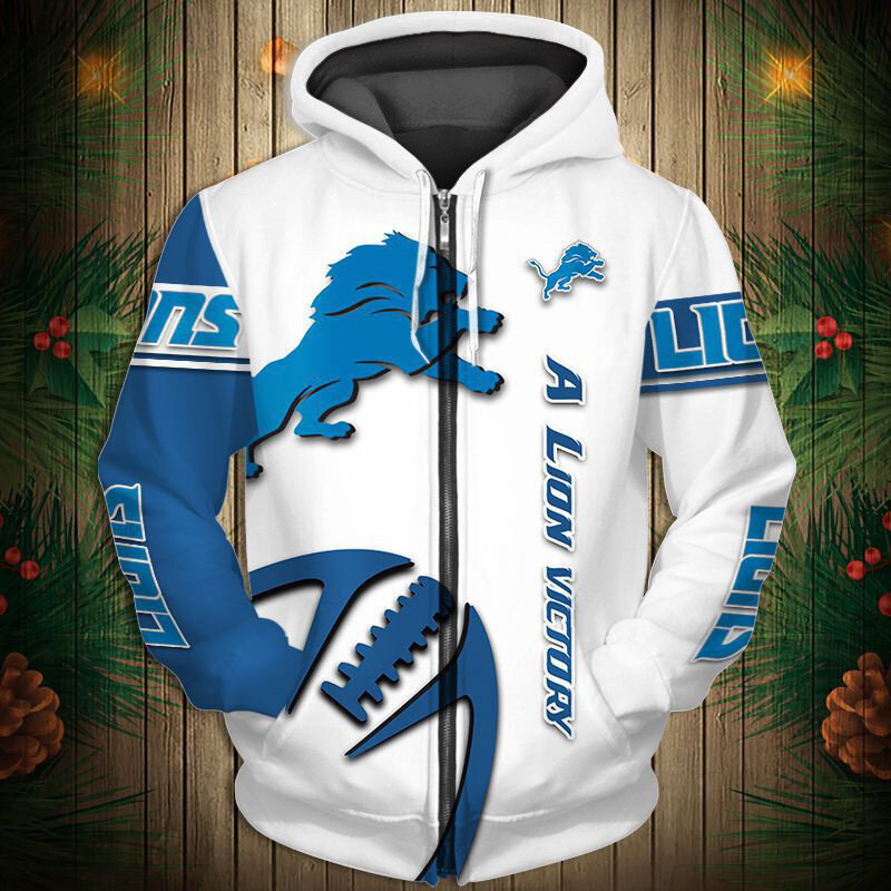 Detroit lions hotsell zip up