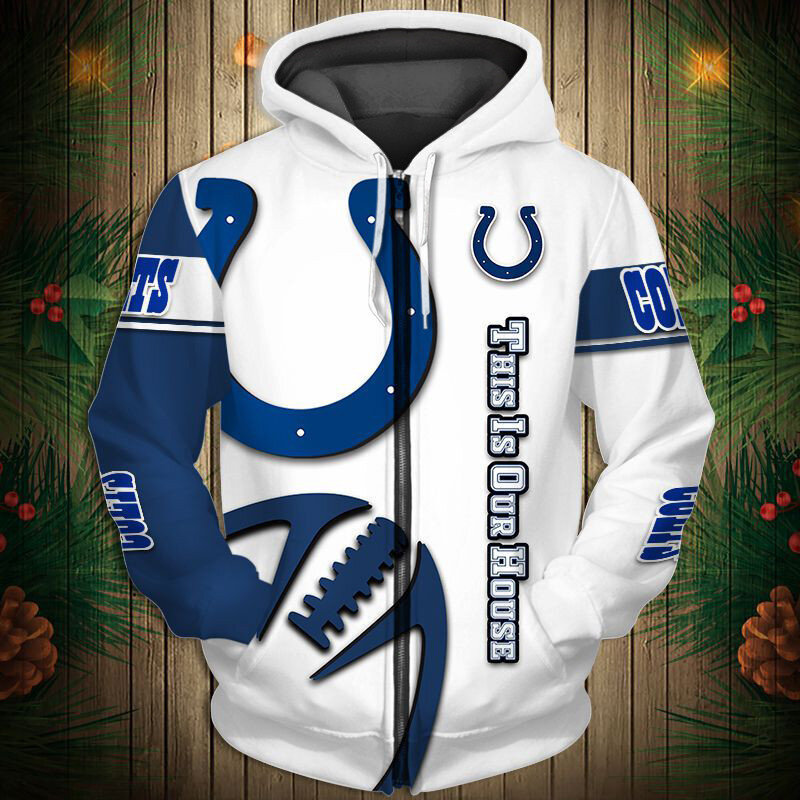 Colts zip up hotsell hoodie