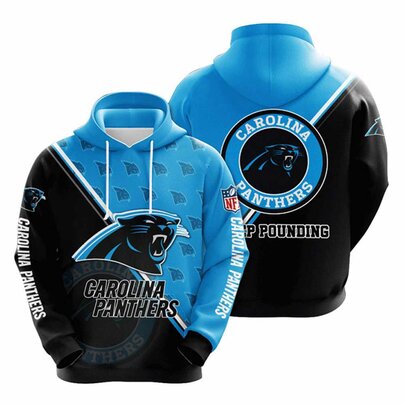 cool NFL Carolina Panthers hooded sweatshirt for men