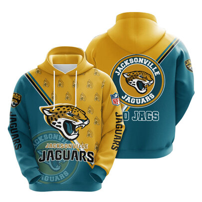 Jacksonville Jaguars NFL Team US 3D Printed Hoodie
