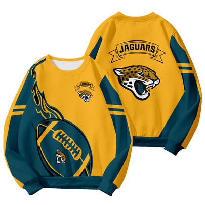 Cool Jacksonville Jaguars 3D Graphic Long Sleeve Shirt