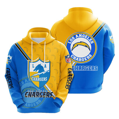 National Football League Los Angeles Chargers Circuit Pullover Performance Hoodie