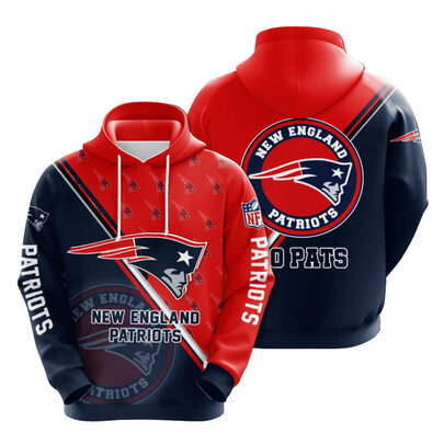 Officially Licensed NFL Apparel New England Patriots Jerseys Hoodie