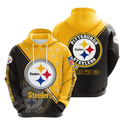 Stylish NFL Pittsburgh Steelers Men's Sweatshirts Hoodies
