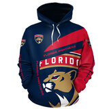 Cool Florida_Panthers 3D Graphic Hoodie hooded with drawstring