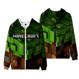 Minecraft Creeper Costume Hoodie